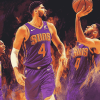 Phoenix Suns Basketballers Diamond Painting