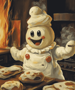 Pillsbury Doughboy Abstract Diamond Painting