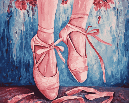 Pink Ballerina Ballet Diamond Painting