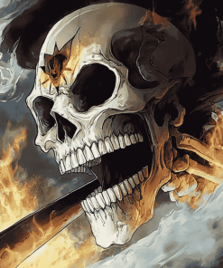 Pirate Skeleton Art Diamond Painting