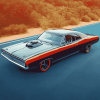 Plymouth Roadrunner Classic Diamond Painting