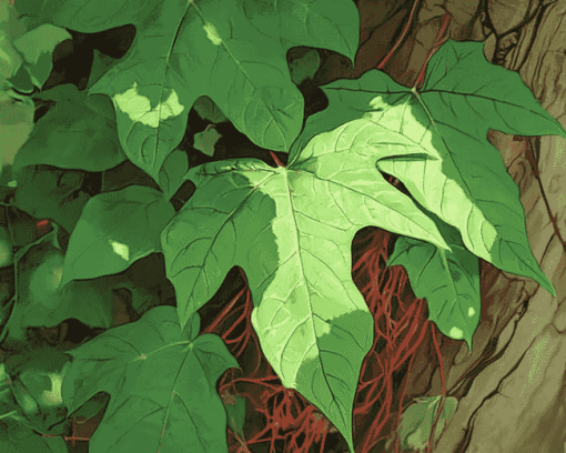 Poison Ivy Leaf Diamond Painting