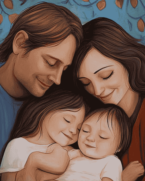 Precious Family Memories Diamond Painting