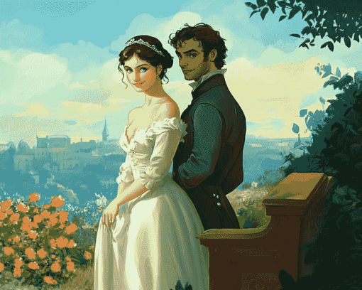 Pride And Prejudice Animation Diamond Painting