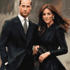 Prince William and Kate Romance Diamond Painting