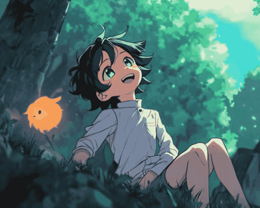 Promised Neverland Anime Series Diamond Painting