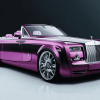 Purple Rolls Royce Luxury Diamond Painting