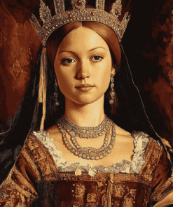 Queen Catherine Of Aragon Vintage Diamond Painting