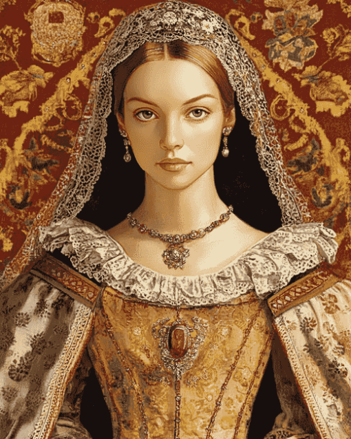 Queen Catherine Parr Diamond Painting