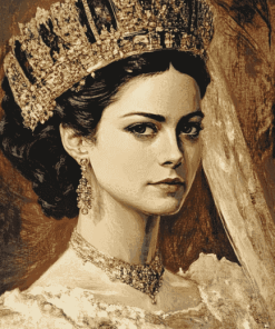 Queen Sisi Vintage Diamond Painting