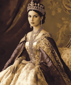 Queen Sisi Vintage Diamond Painting