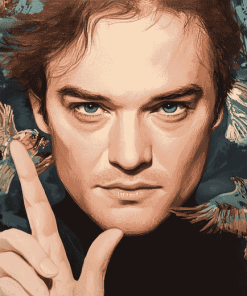 Quentin Tarantino Famous Diamond Painting