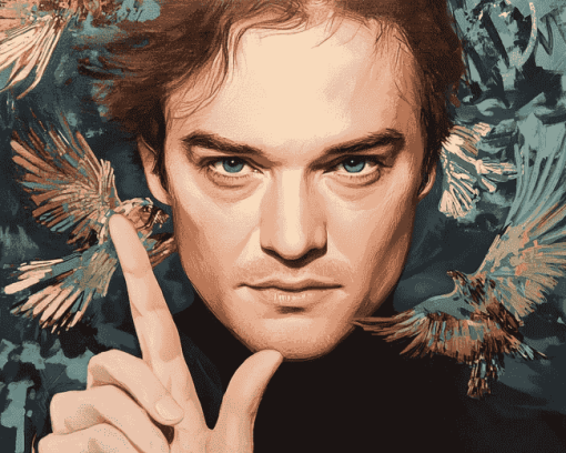 Quentin Tarantino Famous Diamond Painting