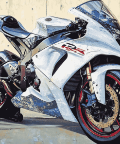 R1 Motorbike Engine Diamond Painting