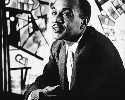 Ralph Ellison Black White Diamond Painting