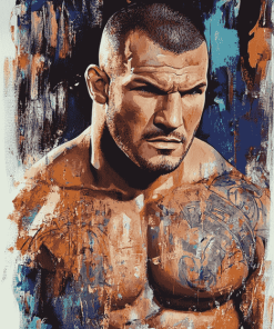 Randy Orton WWE Champion Diamond Painting