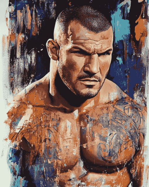 Randy Orton WWE Champion Diamond Painting