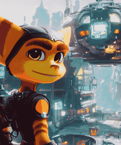 Ratchet And Clank Animation Diamond Painting