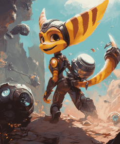 Ratchet and Clank Animations Diamond Painting