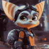 Ratchet and Clank Video Game Diamond Painting