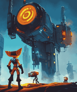 Ratchet and Clank Video Games Diamond Painting