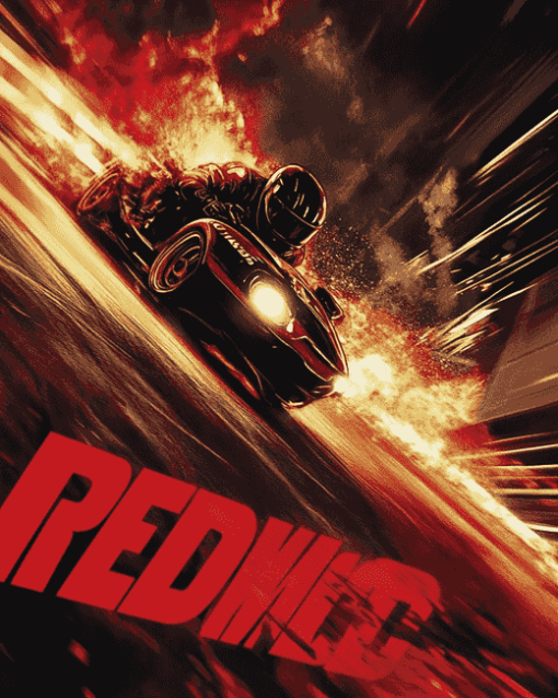 Redline Movie Artwork Diamond Painting