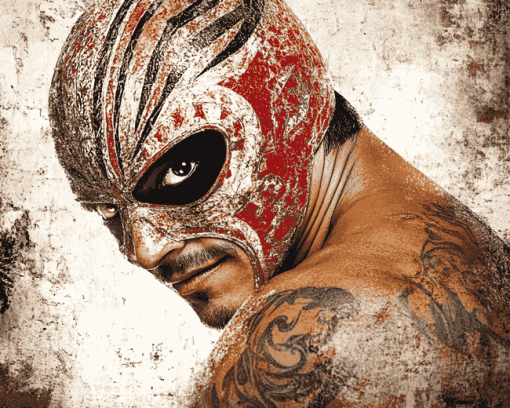 Rey Mysterio Wrestling Diamond Painting