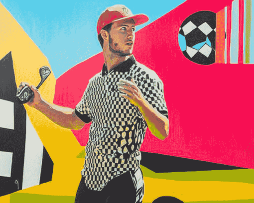 Ricky Wysocki Golf Icon Diamond Painting