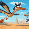 Roadrunner and Coyote Cartoons Diamond Painting