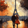 Romantic Paris Getaway Diamond Painting