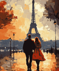 Romantic Paris Getaway Diamond Painting