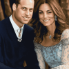 Romantic Prince William and Kate Love Diamond Painting