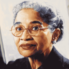 Rosa Parks Inspirational Diamond Painting