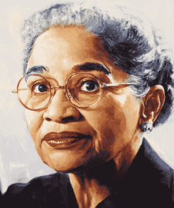 Rosa Parks Inspirational Diamond Painting