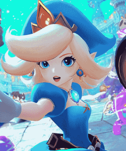 Rosalina Cartoon Adventure Diamond Painting