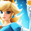 Rosalina Mario Galaxy Art Diamond Painting