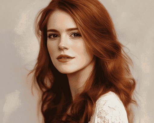 Rose Leslie Celebrity Diamond Painting