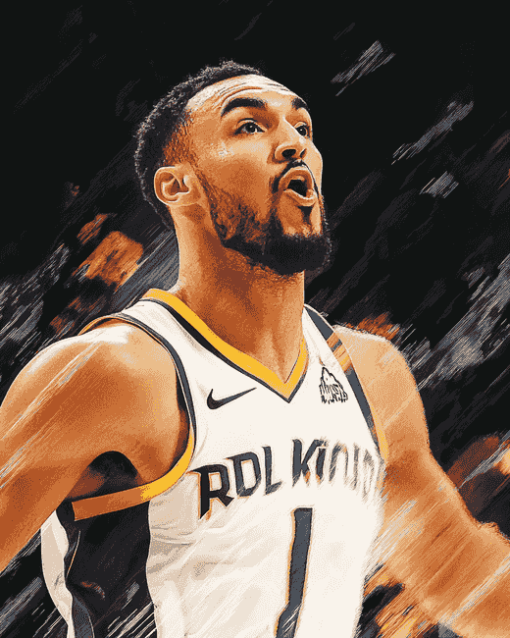 Rudy Gobert Famous Basketballer Diamond Painting