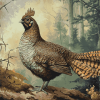 Ruffed Grouse Wildlife Diamond Painting