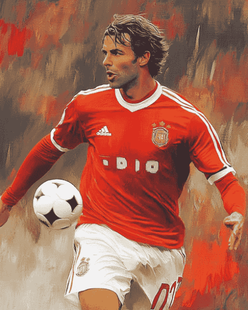 Ruud Van Nistelrooy Football Legend Diamond Painting