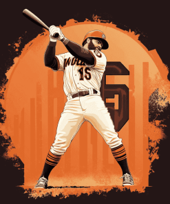 SF Giants Baseball Diamond Painting