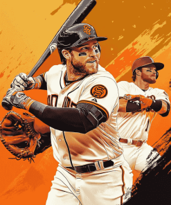 SF Giants Baseball Stars Diamond Painting