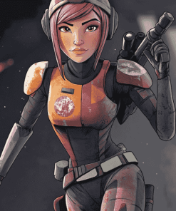 Sabine Wren Star Wars Diamond Painting