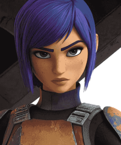 Sabine Wren Star Wars Diamond Painting