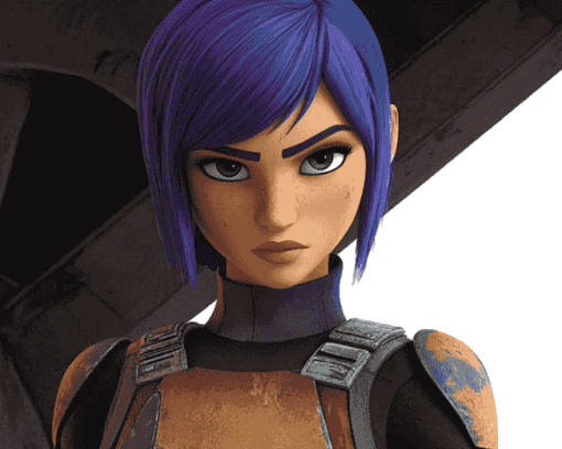 Sabine Wren Star Wars Diamond Painting