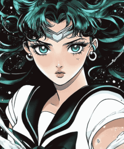 Sailor Neptune Anime Diamond Painting