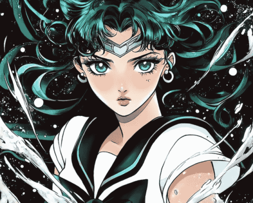 Sailor Neptune Anime Diamond Painting