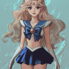 Sailor Neptune Anime Diamond Painting