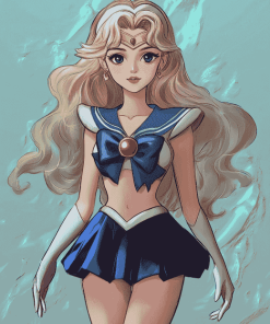 Sailor Neptune Anime Diamond Painting