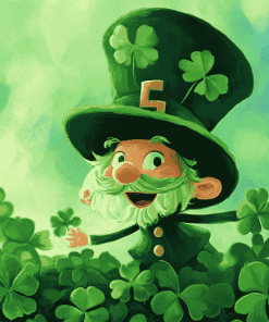 Saint Patrick Animations Diamond Painting